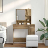 Dressing Table with Mirror Artisan Oak 86.5x35x136 cm 857010