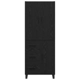 Highboard with Drawer 2 pcs Black Oak 69.5 x 34 x 180 cm 3416145