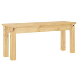 Dining Bench PANAMA 105x30x45 cm Solid Wood Pine 4005711