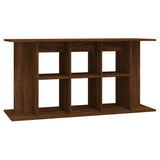 Aquarium Stand Brown Oak 120x40x60 cm Engineered Wood 833598