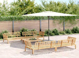 5 Piece Garden Pallet Sofa Set Solid Wood Acacia 3209318