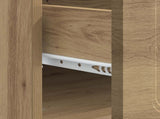 Coffee Table Artisan Oak 49 x 50 x 37 cm Engineered Wood 895894