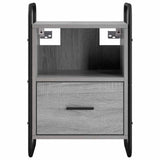 Hanging Bedside Cabinet Grey Sonoma 40 x 30 x 60 cm 8013572