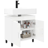 Bathroom Vanity Unit High Gloss White 60 x 35 x 60 cm 889399
