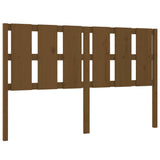Bed Headboard Honey Brown 155.5x4x100 cm Solid Wood Pine 817998