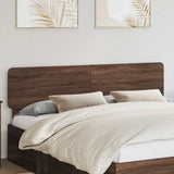 Headboard Brown Oak Engineered wood 888514