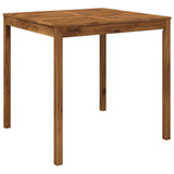 Garden Bar Table Natural 110 x 108.5 x 105 cm Solid Acacia Wood 901259