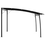 Sunshade awnings 4 x 3 x 2.55 m Anthracite 47979