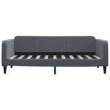 Daybed with Mattress Dark Grey 90x190 cm Velvet 3197152