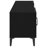 TV Cabinet Black Oak 180 x 31.5 x 40 cm Engineered Wood 862818