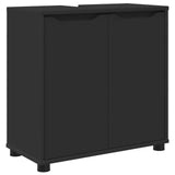 Bathroom Basin Cabinet Black 60 x 30 x 60 cm Engineered Wood 888748