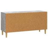 TV Cabinet 99 x 34.5 x 50 cm Concrete Grey Engineered Wood 895178