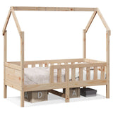 Kids'House Bed Frame without Mattress 80x160 cm Pine 850710