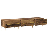TV Cabinet Old Wood 150 x 36 x 30 cm Engineered Wood 882317