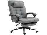Office Chair with Footrest Ergonomic Office Chair with Armrests Lumber Support and Headrest Light T3398P328212