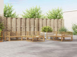 Outdoor Sofa Set 6 pcs White 3386043