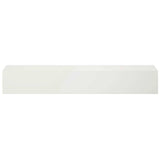 Garden Cover Profile 2 pcs 100 x 15 x 15 cm Steel White 8012964