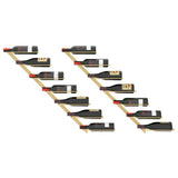 Wall-mounted Wine Rack for 7 Bottles 2 pcs Gold Metal 340899