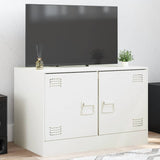 TV Cabinet White 67x39x44 cm Steel 841641