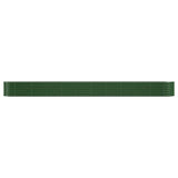 Garden Raised Bed Galvanised Steel 440x80x36 cm Green 318933