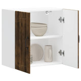 Kitchen Wall Cabinet Lucca Smoked Oak Engineered Wood 853822