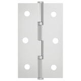 Hinge Plain 899 pcs Silver 58 x 35 x 1 mm Steel 864667