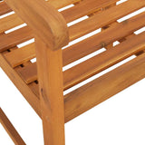 Garden Chairs 6 pcs Natural Solid Acacia Wood 3324847