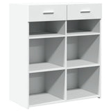 Sideboard White 80x42.5x93 cm Engineered Wood 3281476
