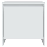 Bedside Cabinets 2 pcs White 45x34x44.5 cm Engineered Wood 809864