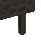 Coffee Table Black 100x54x40 cm Solid Wood Mango 356831