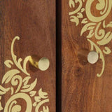 Sink cabinet Honey Brown 62 x 33 x 58 cm Solid Mango Wood 4018755