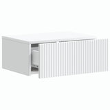 Wall-Mounted Bedside Cabinet 2 pcs White 49 x 34.5 x 20 cm 898446