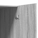 Washing Machine Cabinet Grey sonoma 71x71.5x91.5 cm 813195