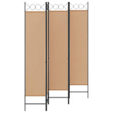 Room Divider Beige 200 x 200 cm Fabric 42039201
