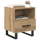Bedside Cabinet Artisan Oak 40 x 35 x 47.5 cm Engineered Wood 882088