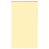 ZNTS Roller Blind Blackout Yellow 130x210 cm Fabric Width 126.6 cm Polyester 4012096