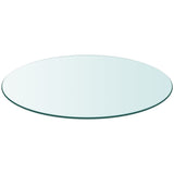 243630 Table Top Tempered Glass Round 900 mm