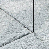 Rug HUARTE Short Pile Soft and Washable Blue 160x230 cm 375136