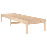 Sun Lounger 199.5x60x74 cm Solid Wood Pine 825065