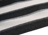 Privacy Net Anthracite and White 1.5x25 m HDPE 150 g/m 4003678