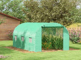 Sprinkler System Polytunnel Greenhouse, 3 x 2m, Green T3398P320014