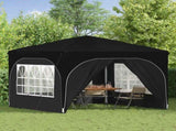 Pop-up Party Tent 290 x 290 x 245 cm Black 42019876