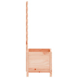 Garden Planter with Rack 39x39.5x114 cm Solid Wood Douglas 832520