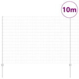 Fence and Post Silver 1.5 x 10 m Steel 3336166