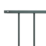 Fence Panel Woerden Powder-coated Steel 1.7x1 m Anthracite 145222