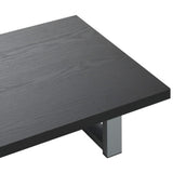 Bathroom Furniture Set Black, White 279336