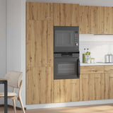 Refrigerator Cabinet Lyon Artisan Oak 60x57x207 cm Engineered Wood 856126