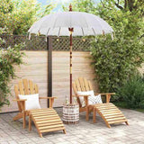 Balinese Parasol with Base Cream 185 x 185 x 260 cm 3356881