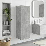 Wall-mounted Bathroom Cabinet Concrete Grey 33 x 34.5 x 60 cm 890535