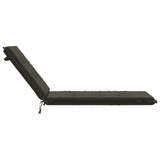Sunlounger Cushion GEMERT 100% Polyester Anthracite 947349
